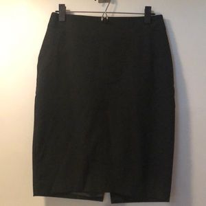 SZ 4 Loft Curvy Grey Pencil Skirt
